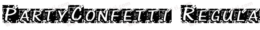 PartyConfetti Regular字体转换